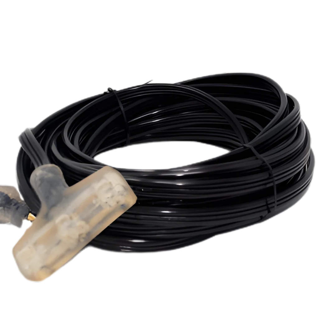 25' Black 12/3 SJTWA-UL OSHA Heavy Duty Power Extension - Image 2