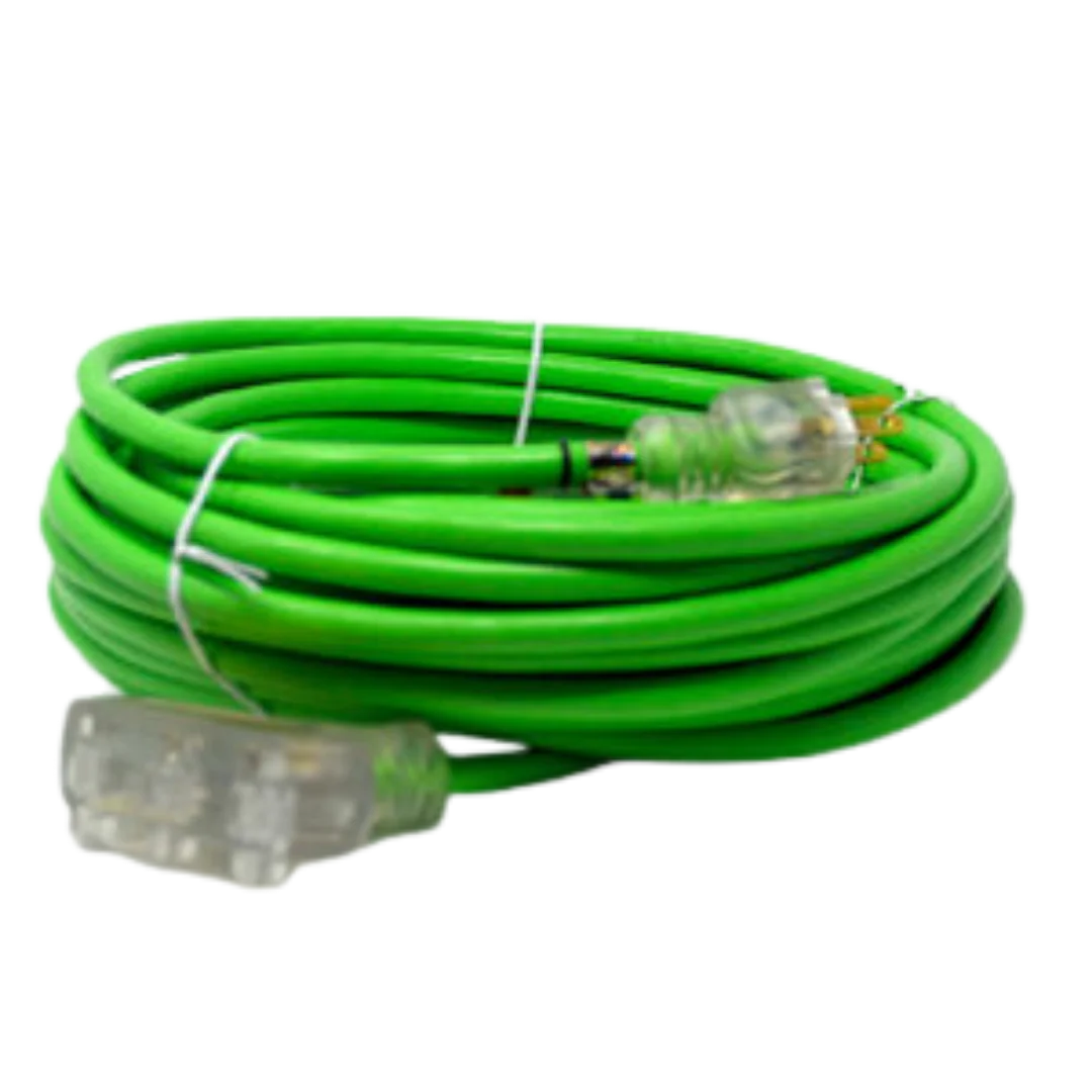 25' 12/3 SJTWA-UL Extension Power Cord Triple Tap - Image 6