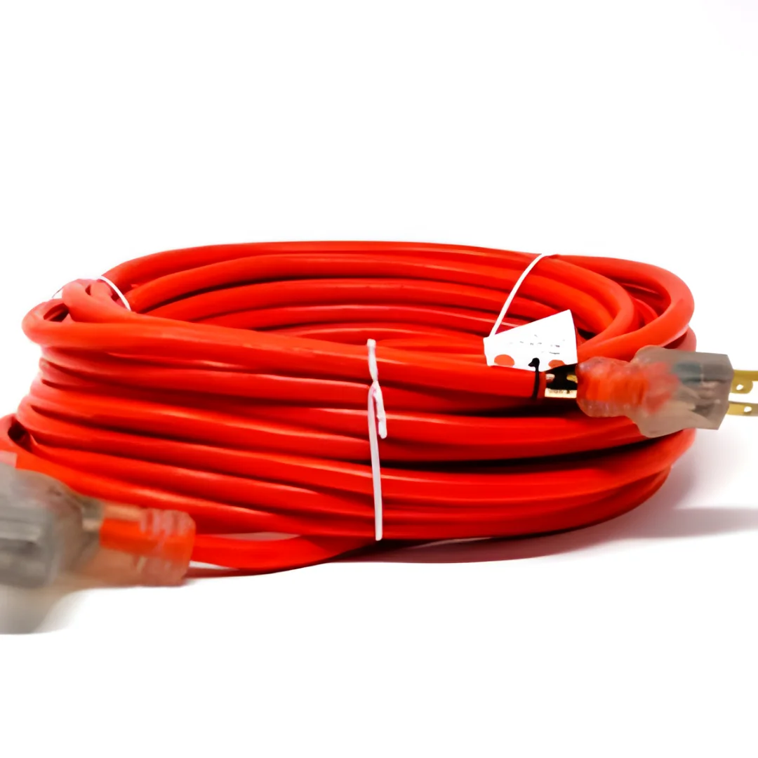25' 12/3 SJTWA-UL Extension Power Cord Triple Tap - Image 4