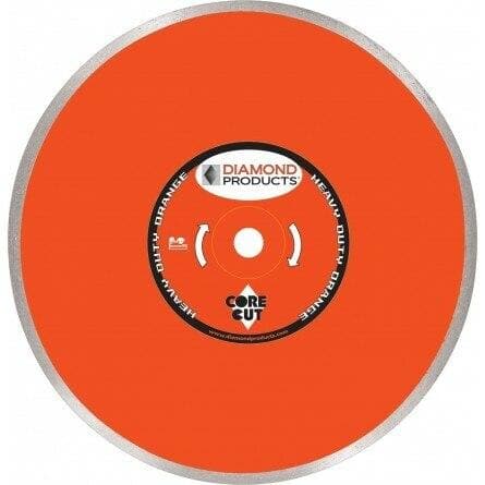 Heavy Duty Orange Continuous Rim Wet Tile Diamond Blade